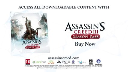 Assassin's Creed III The Tyranny of King Washington DLC Ratonhnhakéton Trailer