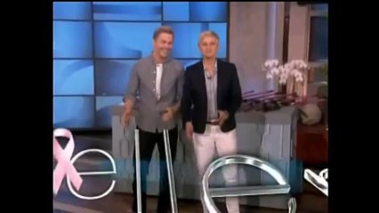 Derek DJs on Ellen Oct 30, 2013