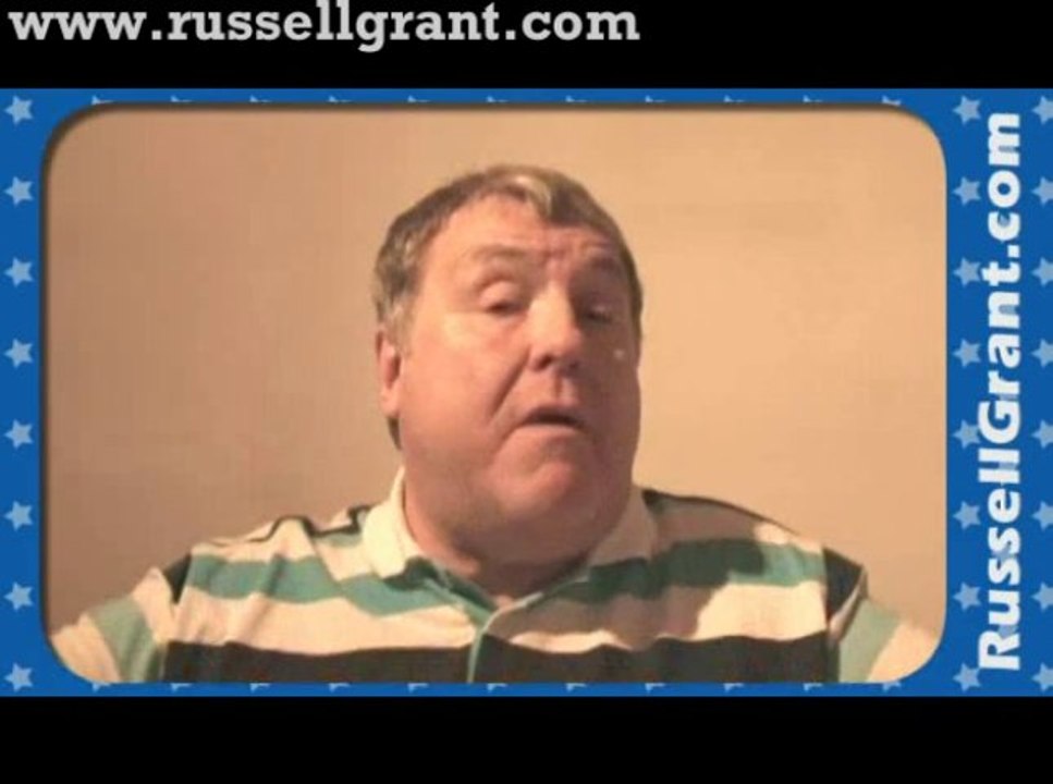Russell Grant Video Horoscope Pisces November Friday 1st 2013 www.russellgrant.com