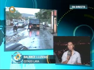 Lluvias afectan la ciudad de Barquisimeto