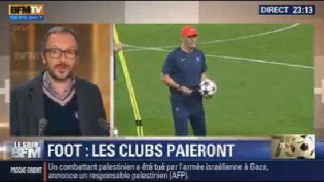 Le Soir BFM: Foot: les clubs paieront - 31/10 3/4