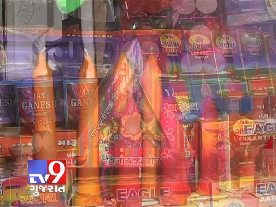 Ahmedabad  Designers Diyas are attracting buyers - Tv9 Gujarat
