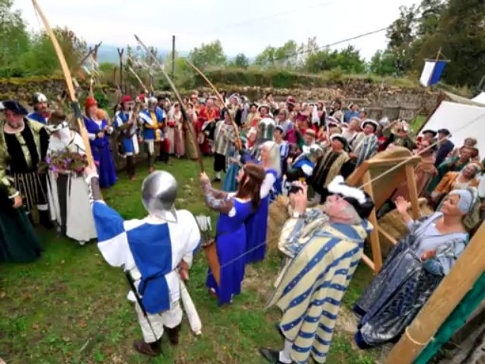 mariage médiéval au Château de Thil