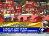 (Video) Trabajadores socialistas le dicen  ¡No a la guerra económica! (4/6)