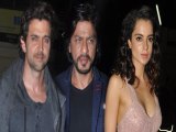 Shahrukh And Other Celebs At Krrish 3 Special Screening