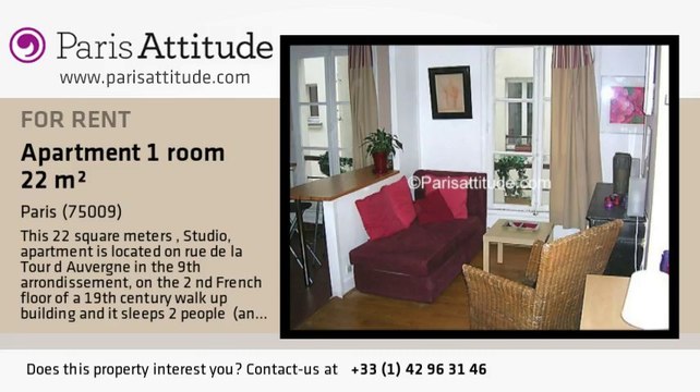 Studio Apartment for rent - Poissonnière, Paris - Ref. 4465