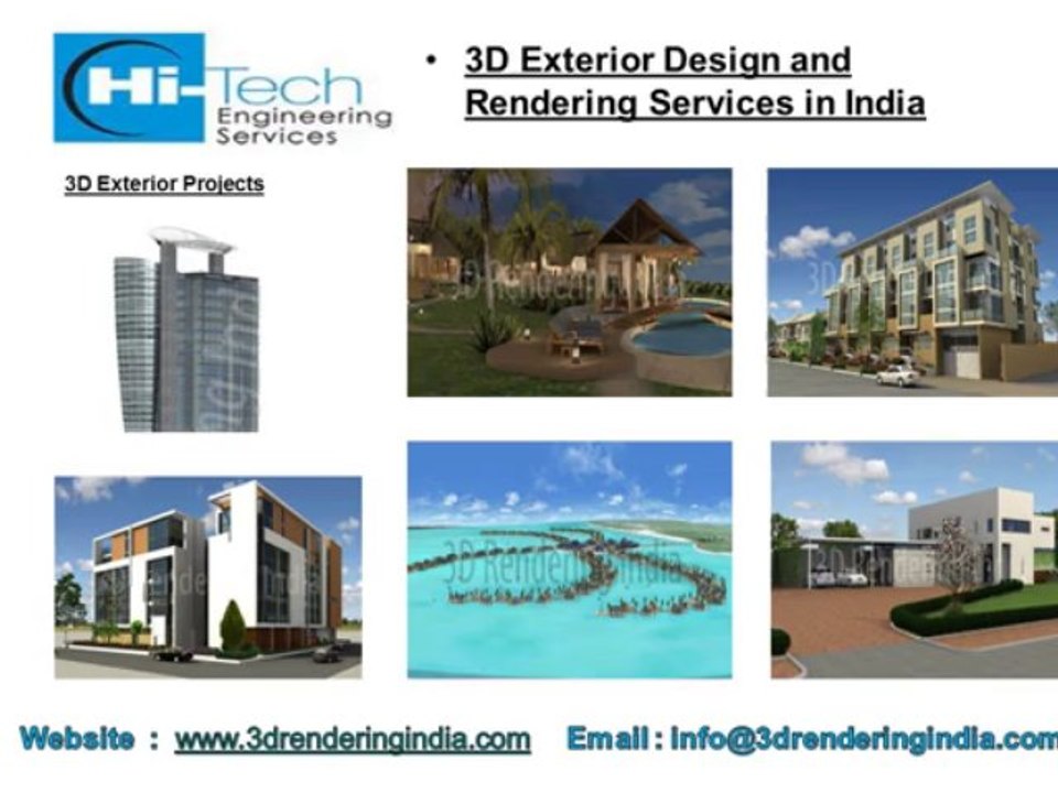 Architectural 3D Rendering Company in India