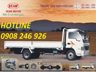 veam lion 3t5 = xe tải veam lion 3t5 thùng 6m2