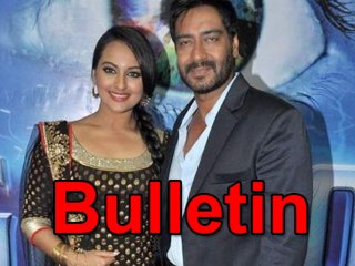 Télécharger la video: Lehren Bulletin Ajay And Sonakshi In Action Jackson And More News