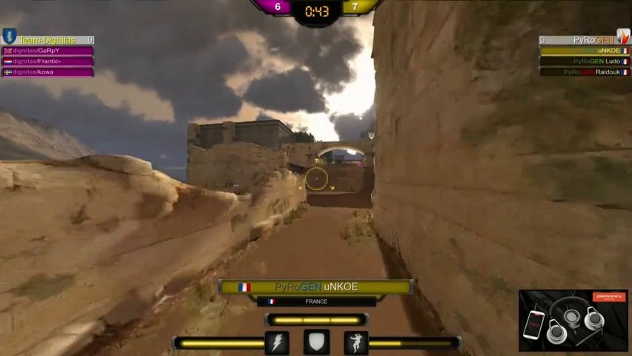 ESWC INTER SMS : Pyro|GEN vs Team Dignitas