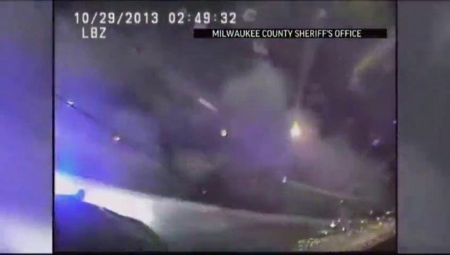 Course poursuite filmée par la Police avec un gros Accident à la fin! Violent.