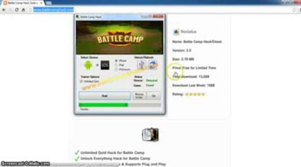 Battle Camp Hack \ Pirater \ Link In Description 2013 - 2014 Update