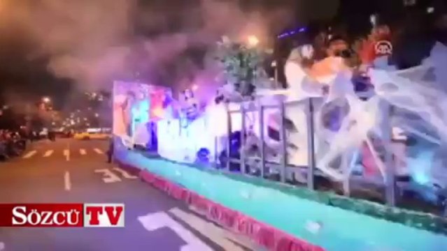 New York'ta Cadılar Bayramı kutlaması