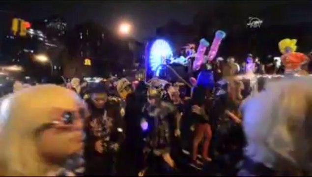 New York'ta Cadılar Bayramı kutlaması