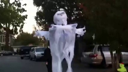 'Scary' Halloween Ghost-Quad