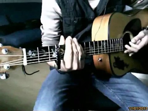 la poupée Christophe Maé guitare