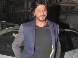 Shahrukh And Other  Celebs At Krrish 3 Special Screening