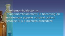 Hemorrhoid Cures - Natural and Surgical Treatments