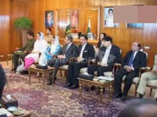 bilawal bhutto zardari with his sisters in islamabad 2009