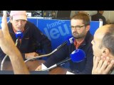 Marc Guillemot et Pascal Bidégorry, quelques jours avant le départ de la Transat Jacques Vabre 2013