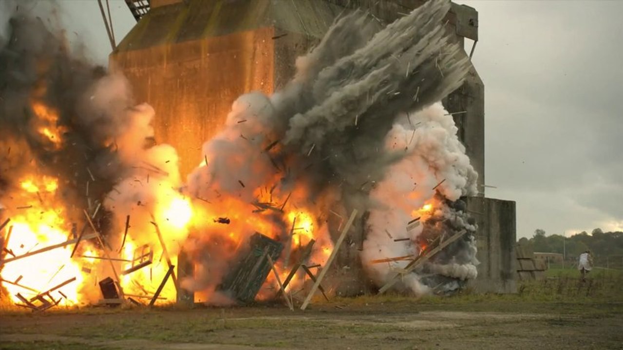 Blowing Up A Building In Super Slow Motion