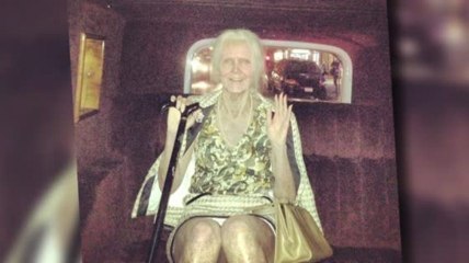 Heidi Klum als alte Frau