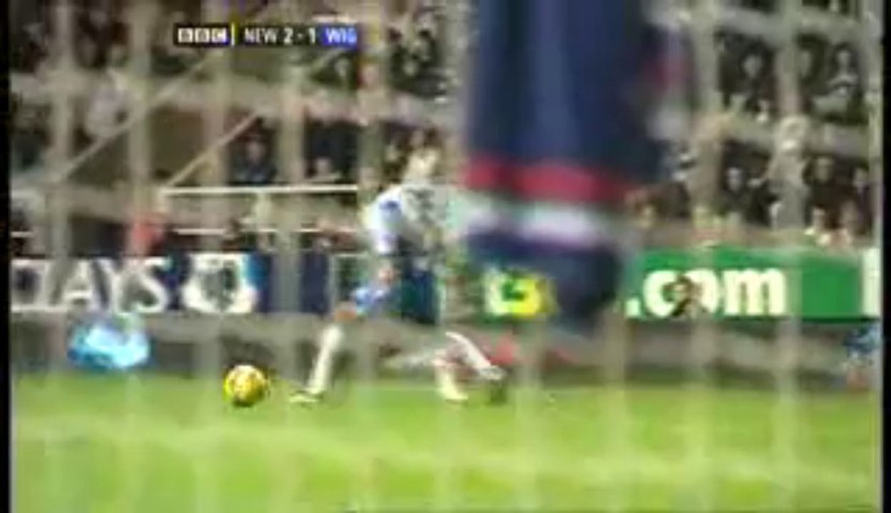 Newcastle United 2-2 Wigan Athletic (Saturday 15th November 2008)