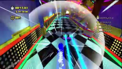 Sonic Lost World - Frozen Factory : Contre-la-montre