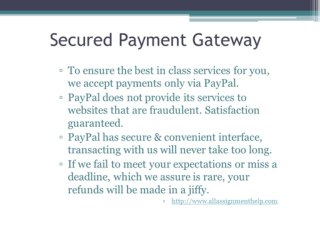 Marketing Case Study help