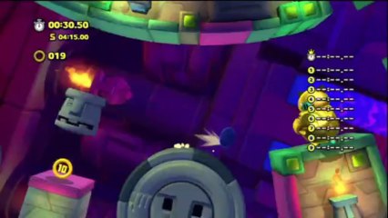 Sonic Lost World - Silent Forest : Contre-la-montre