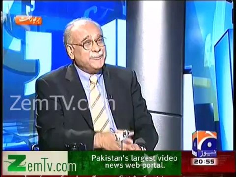 Najam Sethi Funny reply on Pakistan's ODI Defeat Question