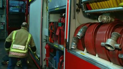 Fire Brigades Union stages walkout