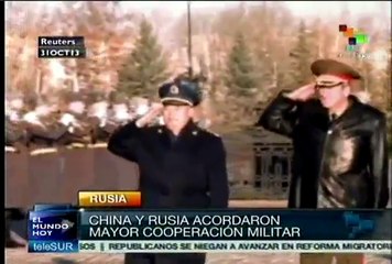 Rusia y China acuerdan fortalecer cooperación militar