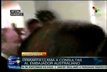 Yakarta llama a consultas a embajador australiano