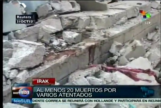 Al menos 20 muertos en Irak tras varios atentados