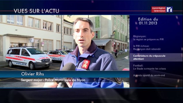 Vues sur l'actu du 1er novembre 2013