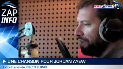 Zap : Julien Cazarre chante J.Ayew !