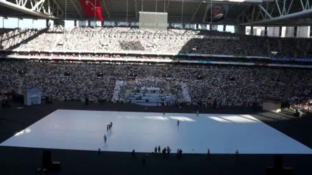 UTANSIN - SIKILSIN - TÜRKÇE OLİMPİYATLARI KAPANIŞ TÖRENİ ÖN GÖSTERİMİ DEVAM EDİYOR