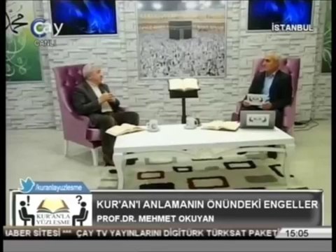 Kur'an anlaşılmaz demek Allah anlaşılmasın diye konuştu demektir! [Prof. Dr. Mehmet Okuyan]