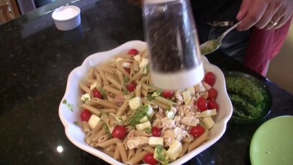 Pesto Pasta, a great use for your pesto