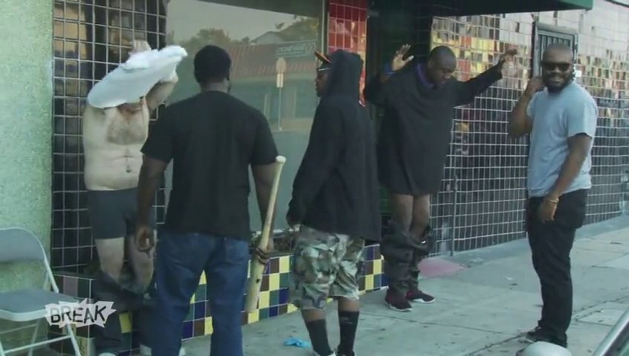 Double PRANK : Ghost Prank Goes Wrong when 3 guys come wih basball bates!