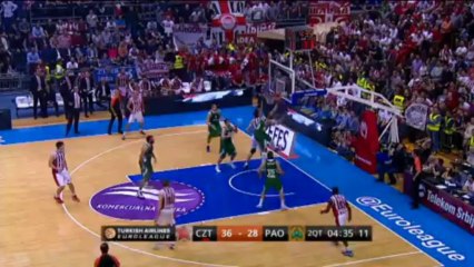 Highlights: Crvena Zvezda Telekom Belgrade-Panathinaikos Athens