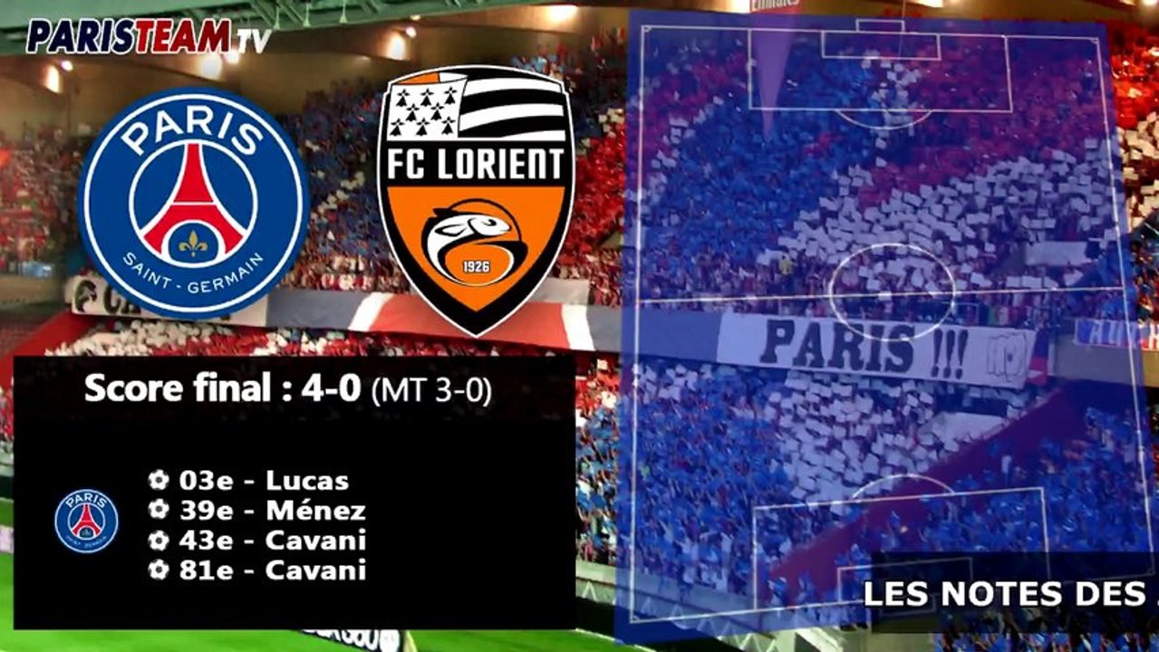 PSG 4-0 Lorient : les notes des Parisiens