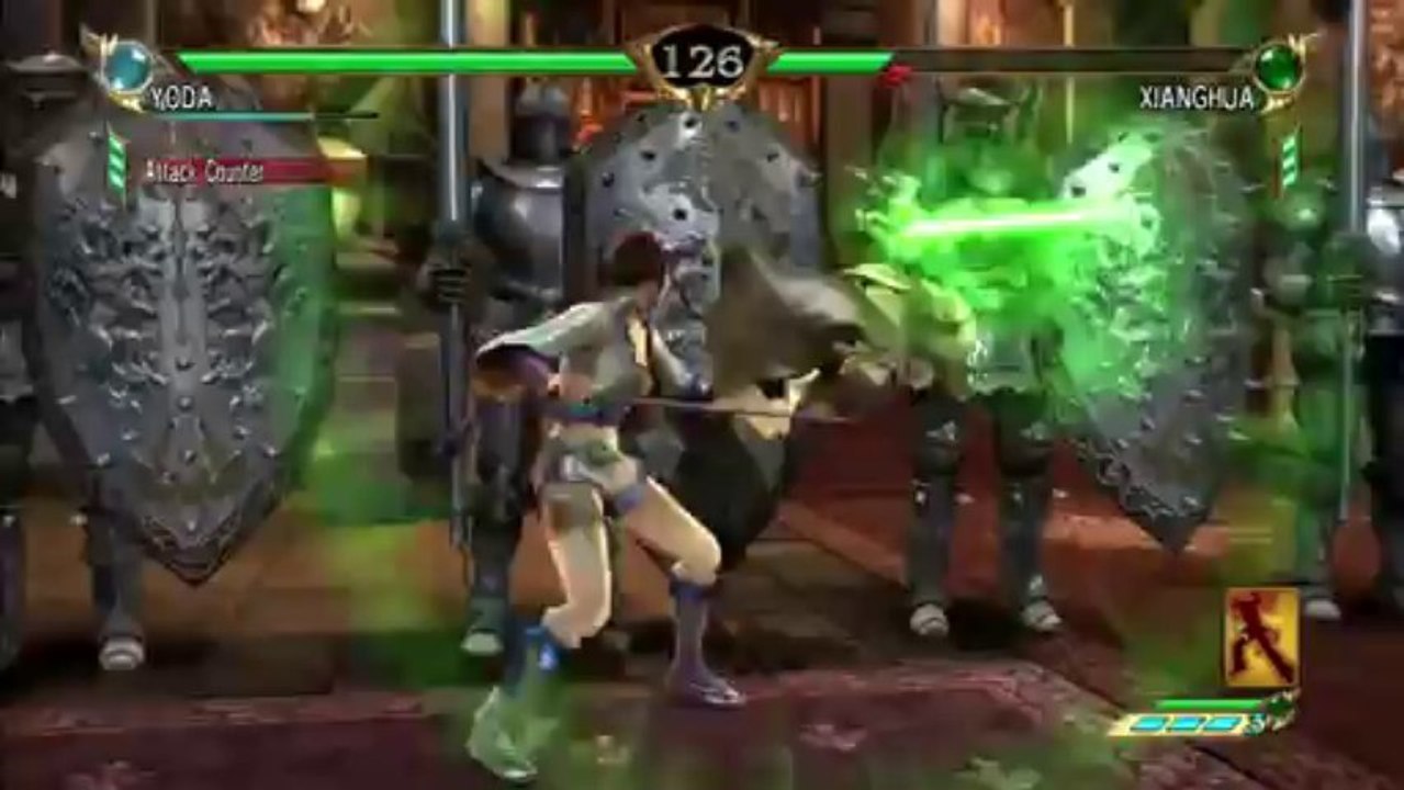 Soul Calibur IV | Yoda Gameplay Video 2 | Xbox 360