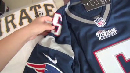 New England Patriots %235 Tebow dark blue jersey from jennyjerseys