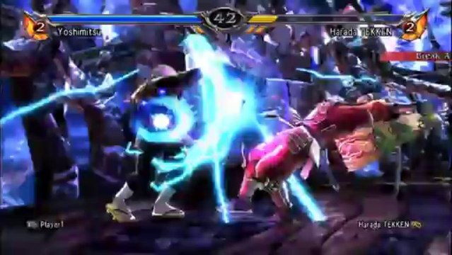 Soul Calibur V​ | Gameplay Video 1 | Yoshimitsu VS Harada TEKKEN