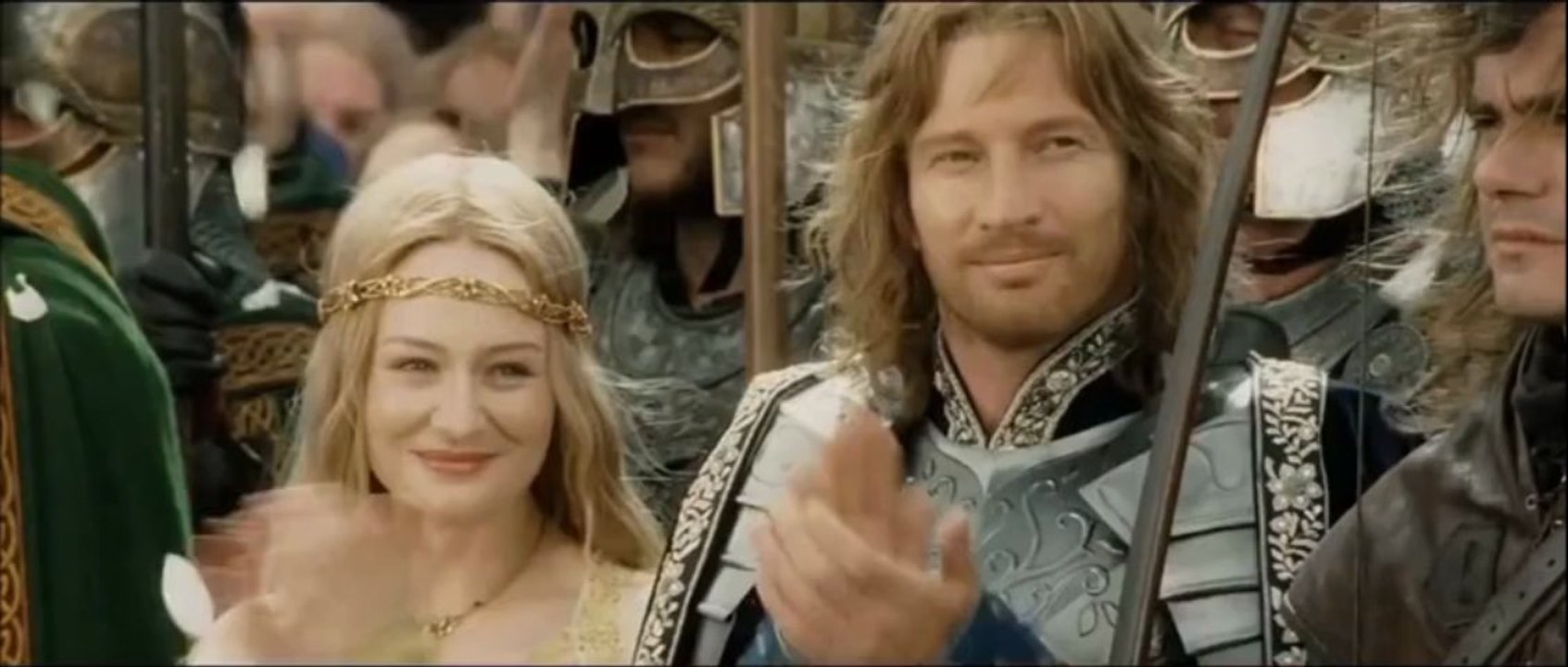Aragorn's coronation cover
