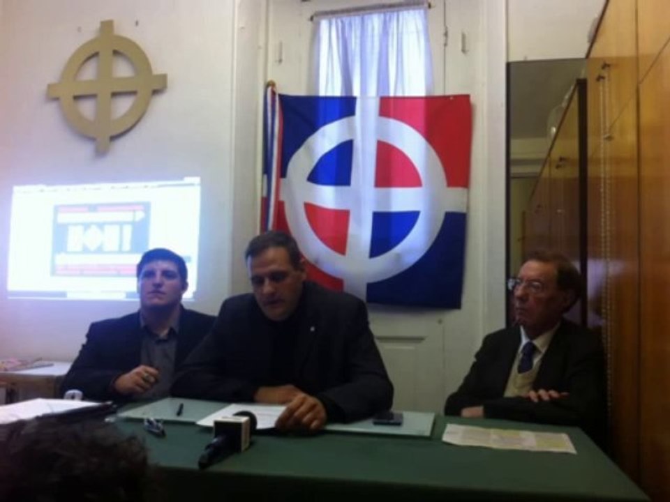 Conférence de presse de l'Œuvre française (28.10.13)