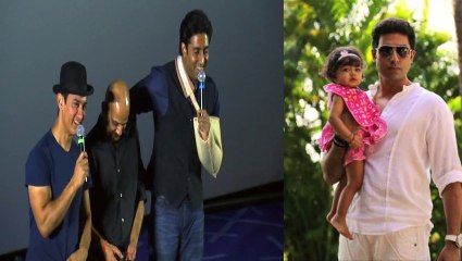 Aaradhya Bachchan & Aamir Khan Turn Into Friends On The Sets Of Dhoom3