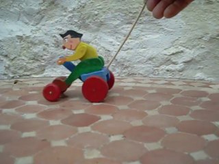 jouet ancien repro le cyclorameur